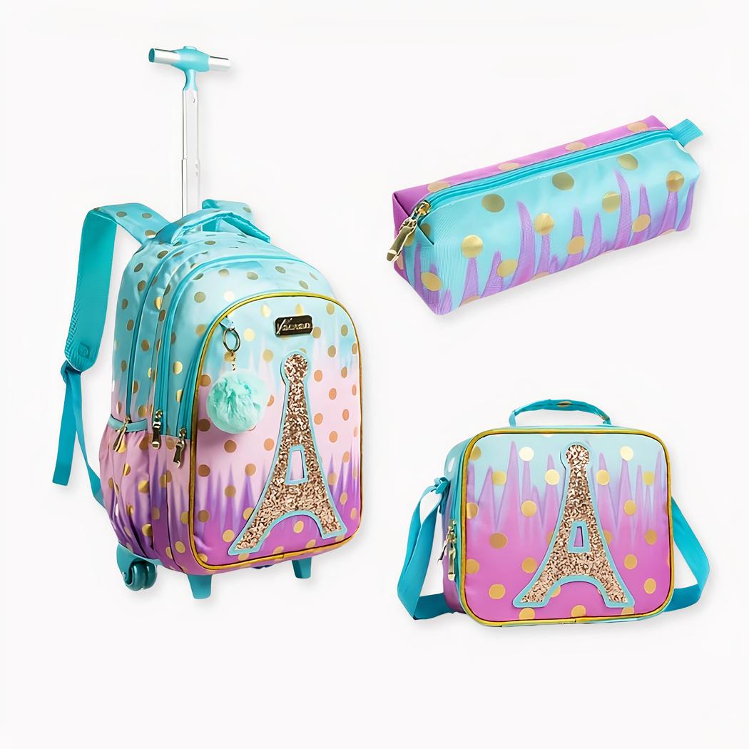 sac à dos motif Tour Eiffel pour fille