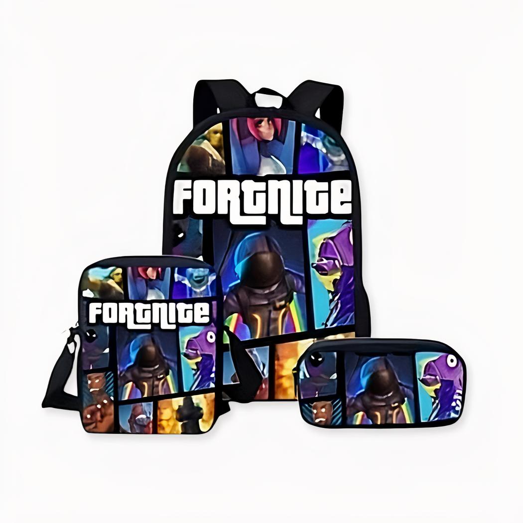 sac à dos Fortnite 3 pièces multicolores