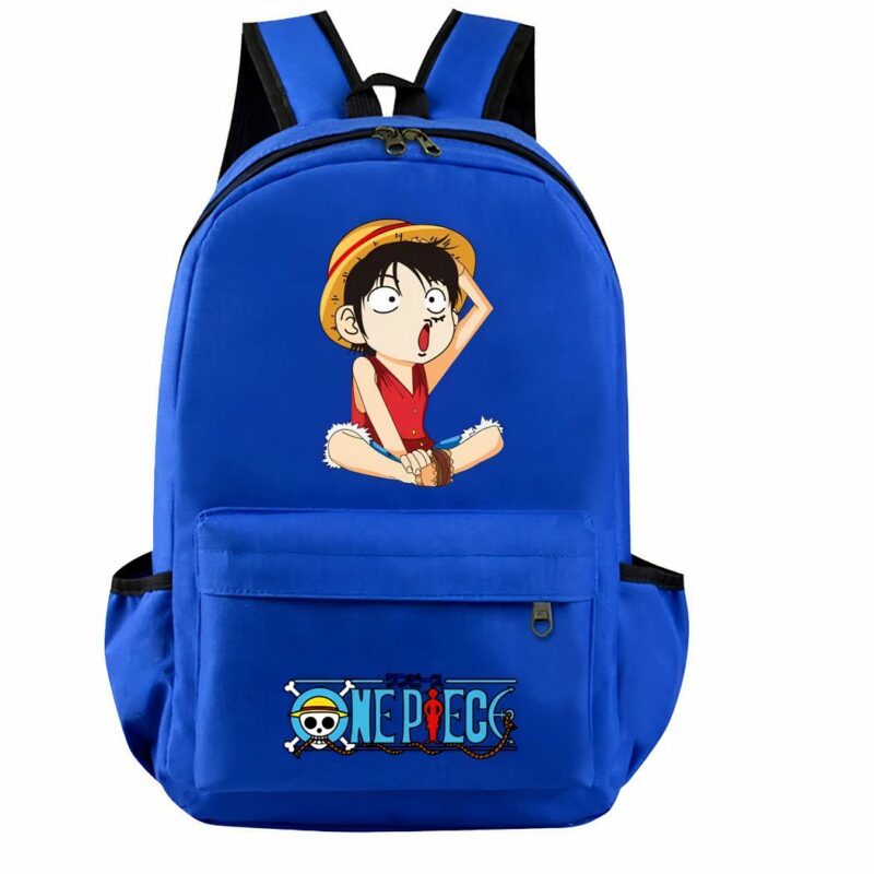 sac à dos bleu marine One Piece