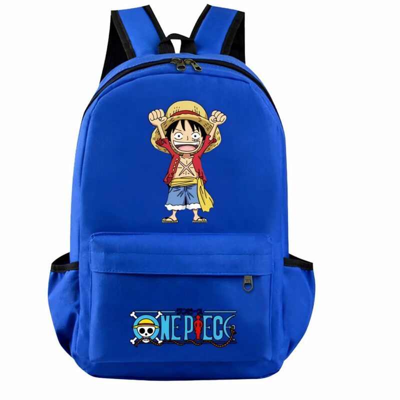 sac à dos bleu foncé One Piece