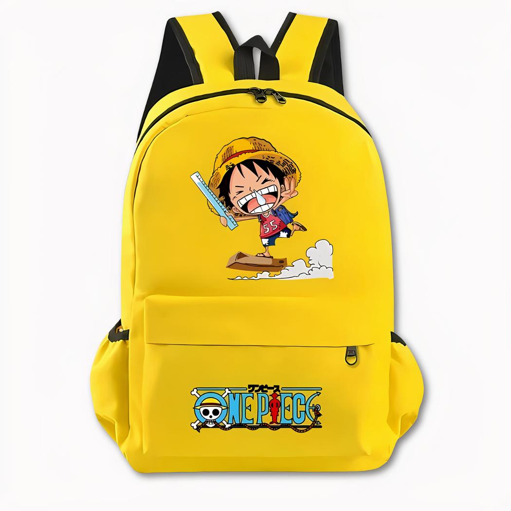 sac à dos One Piece jaune