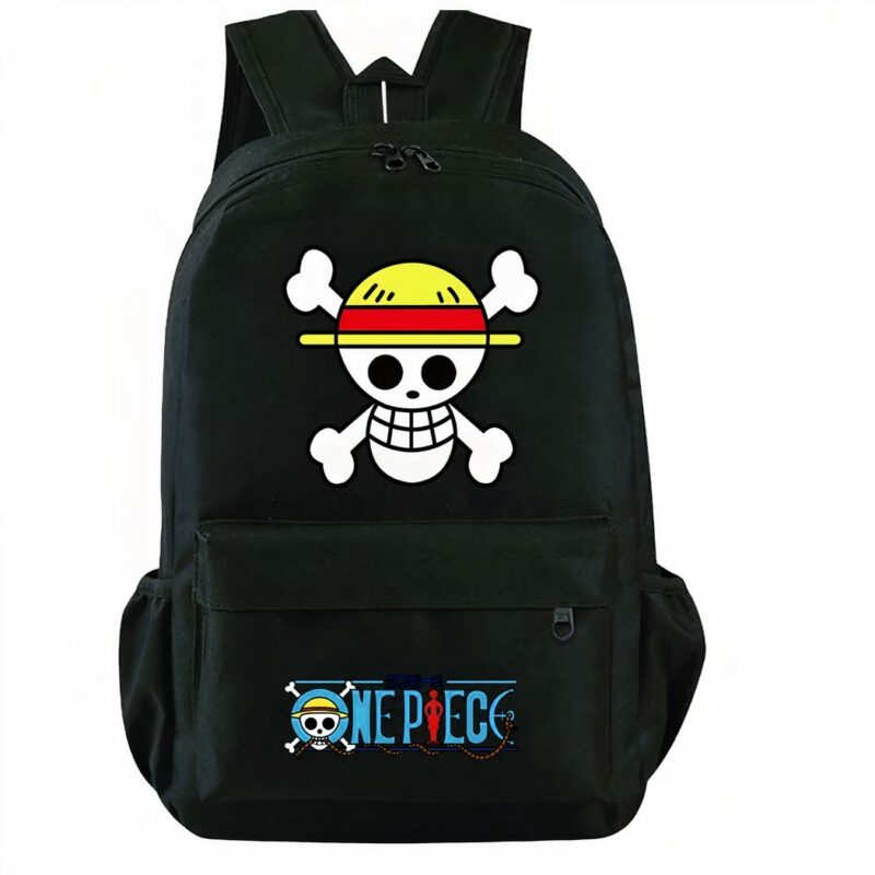 sac à dos noir pour fans de One Piece