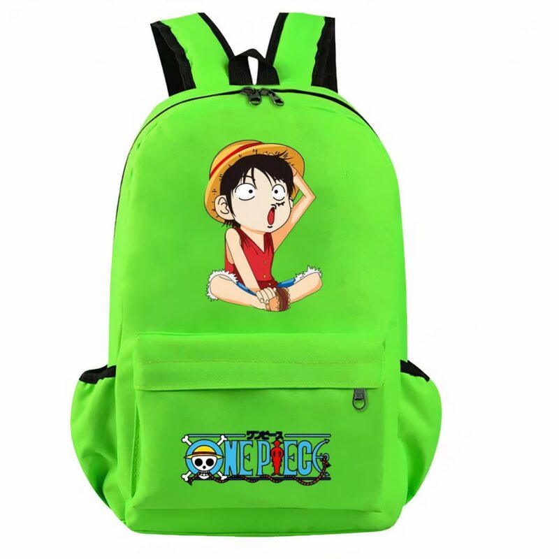 sac à dos manga One Piece vert