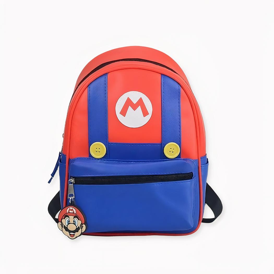 sac à dos Super Mario bleu et rouge