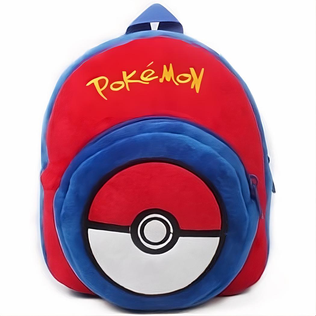 sac à dos en peluche design Pokéball