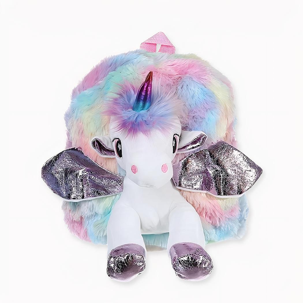 sac à dos pour enfant avec licorne en peluche