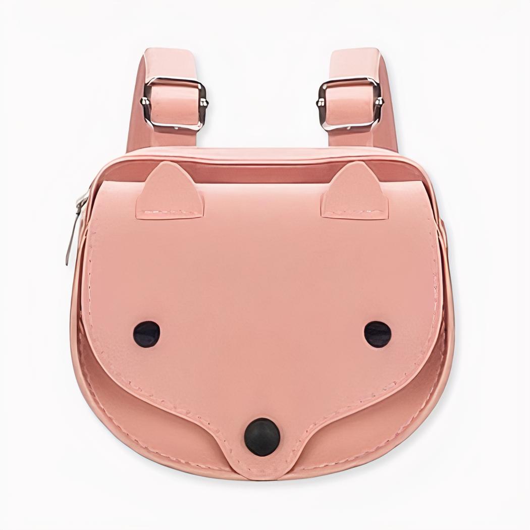 sac à dos vintage pour enfant avec tête de renard