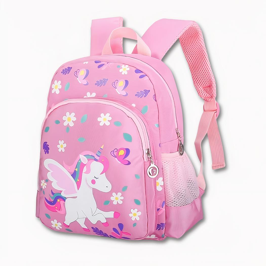 sac à dos licorne avec fleurs