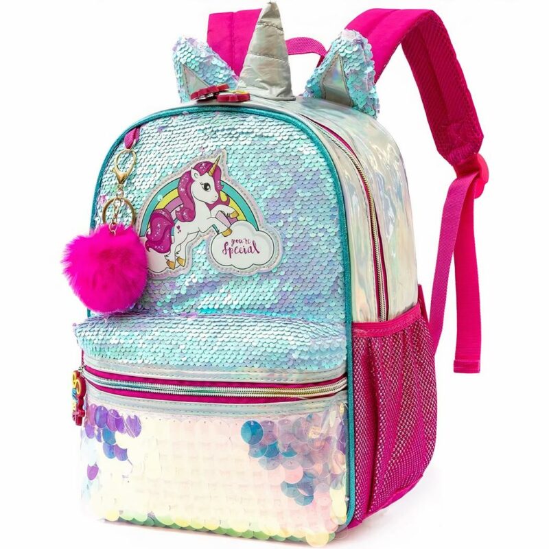 sac licorne brillant sequins