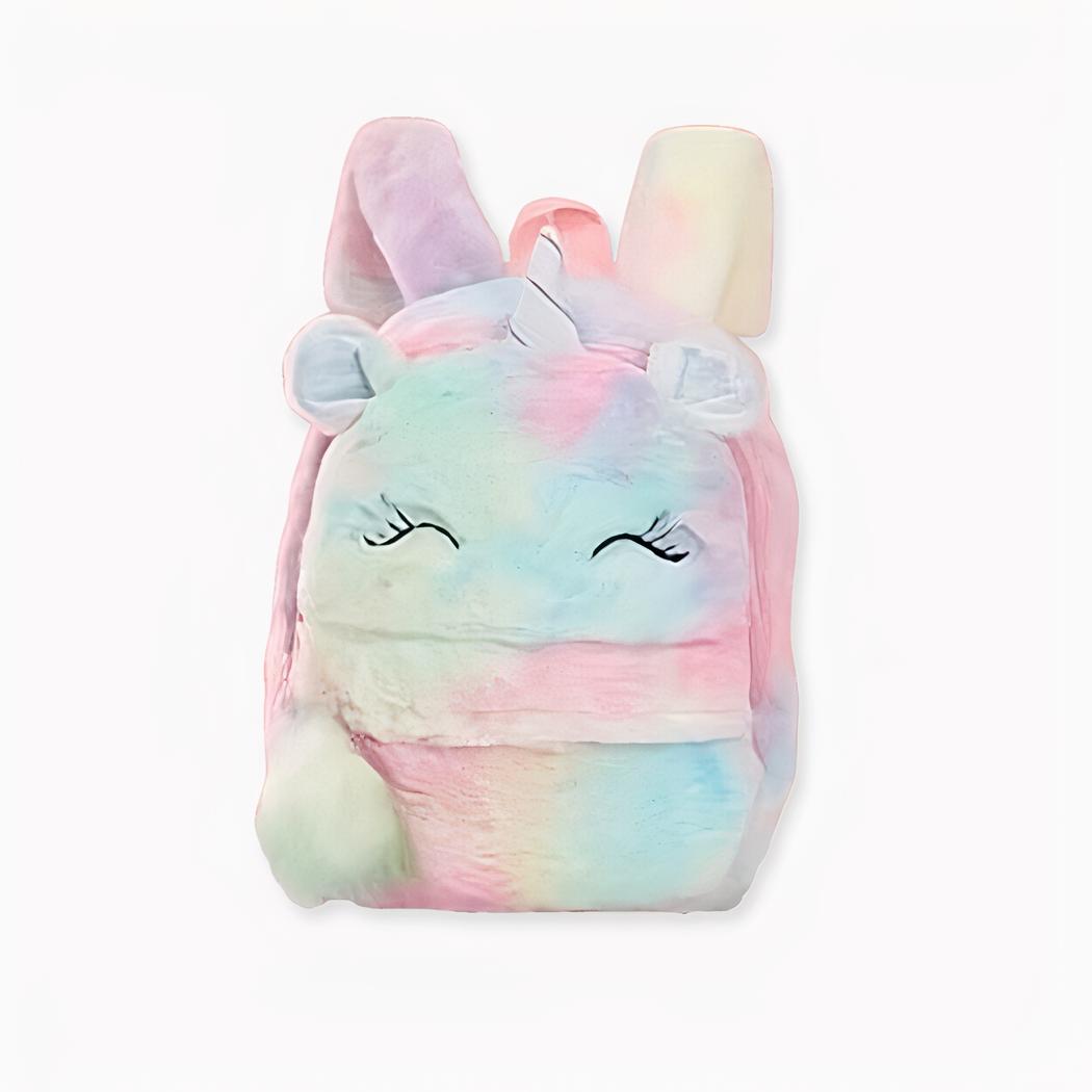 sac à dos licorne en peluche pour fille