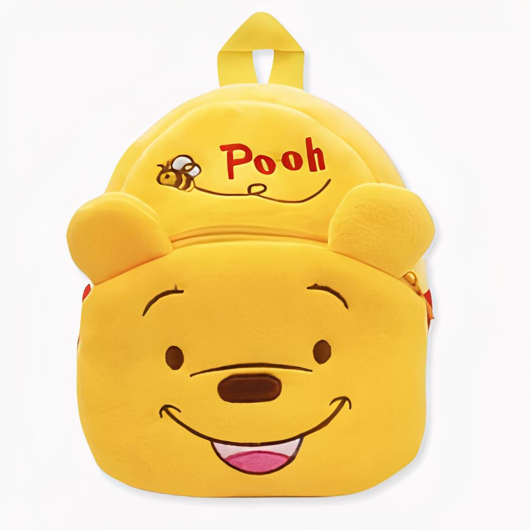 sac à dos jaune en peluche Winnie L’Ourson