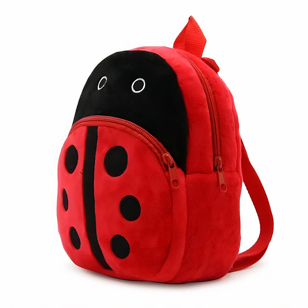 sac à dos peluche design coccinelle