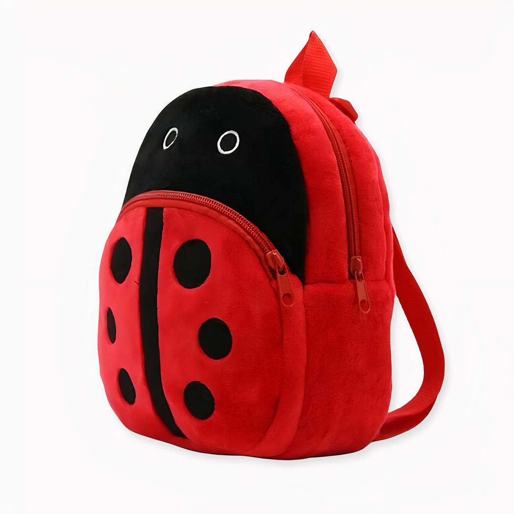 sac à dos en peluche coccinelle