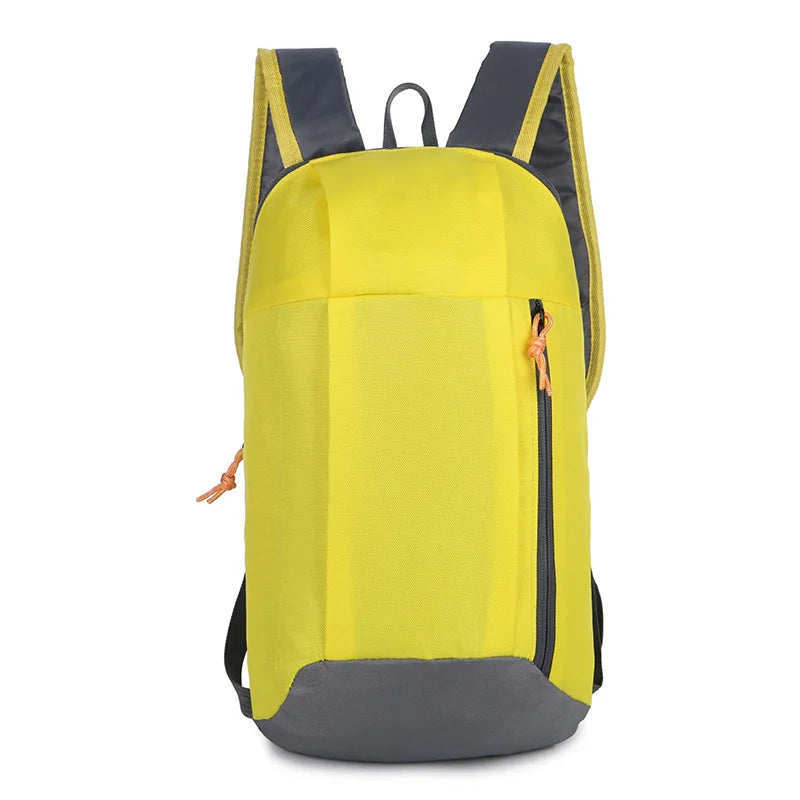 sac jaune dos ski