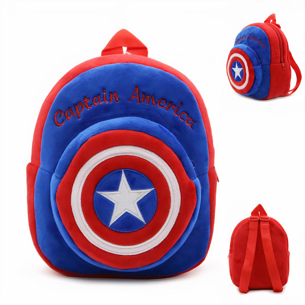 sac à dos Captain America doux en peluche