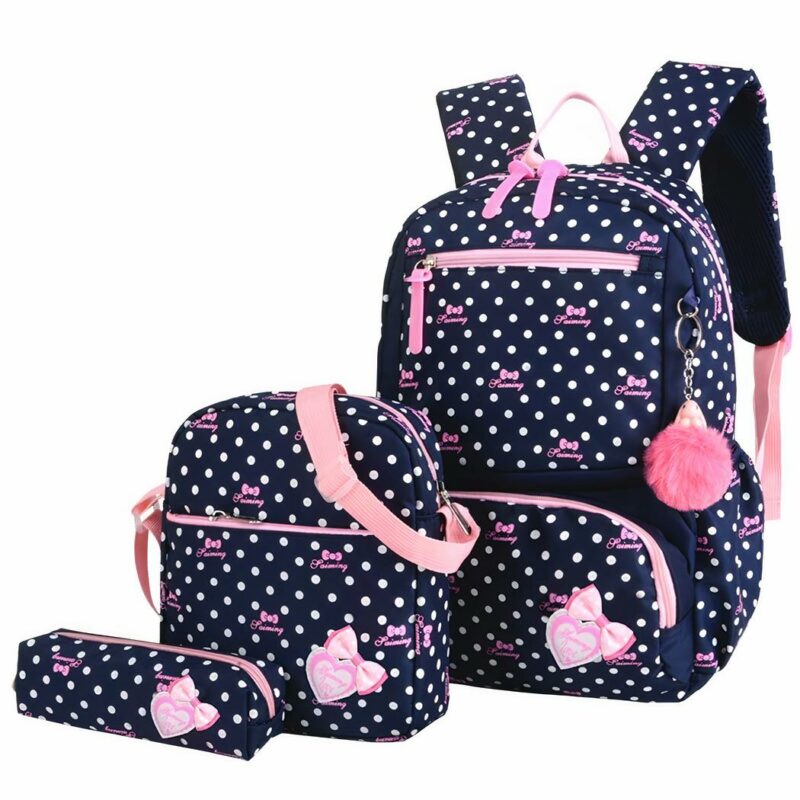 accessoires motif pois sac à dos