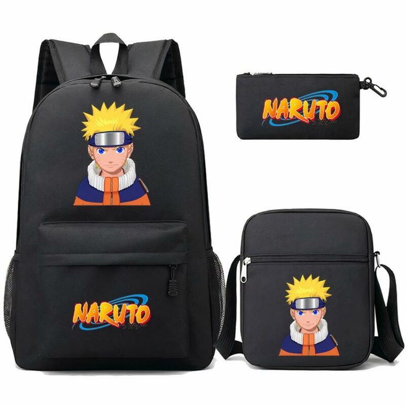 sac à dos Naruto noir pour fan