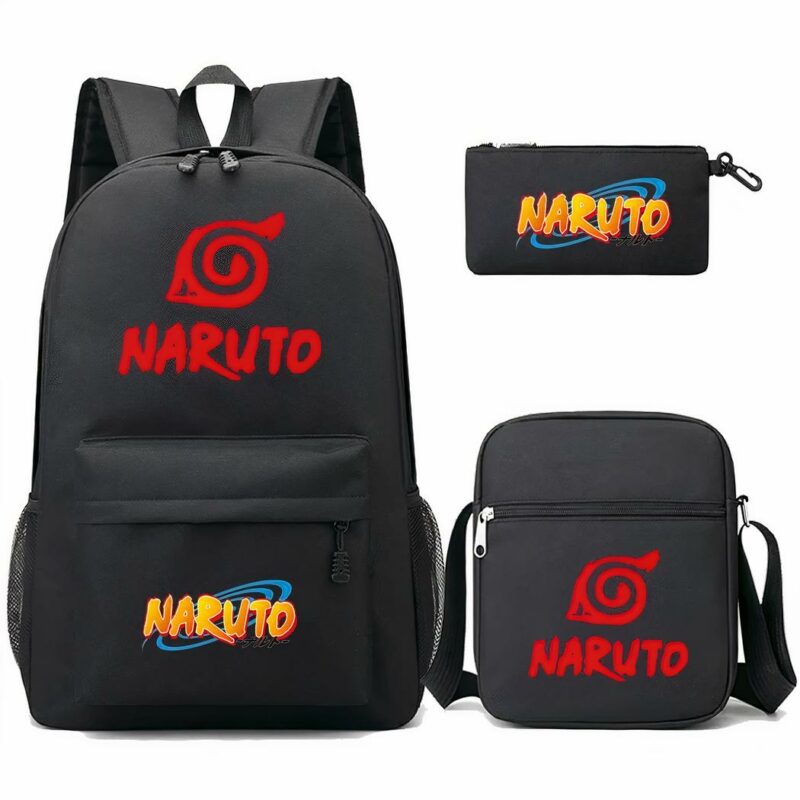 sac à dos Naruto trois pièces design