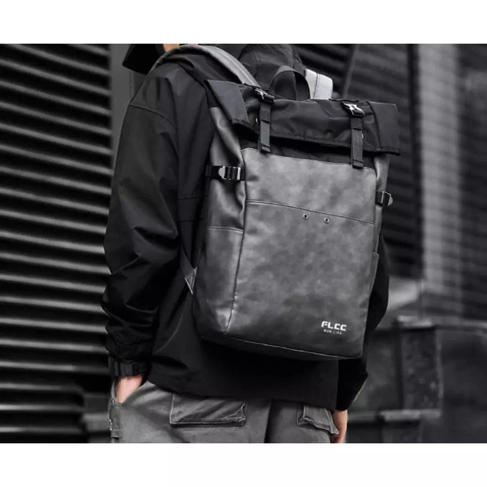 Sac à Dos Cuir Homme Tendance avec grand compartiment intérieur étanche