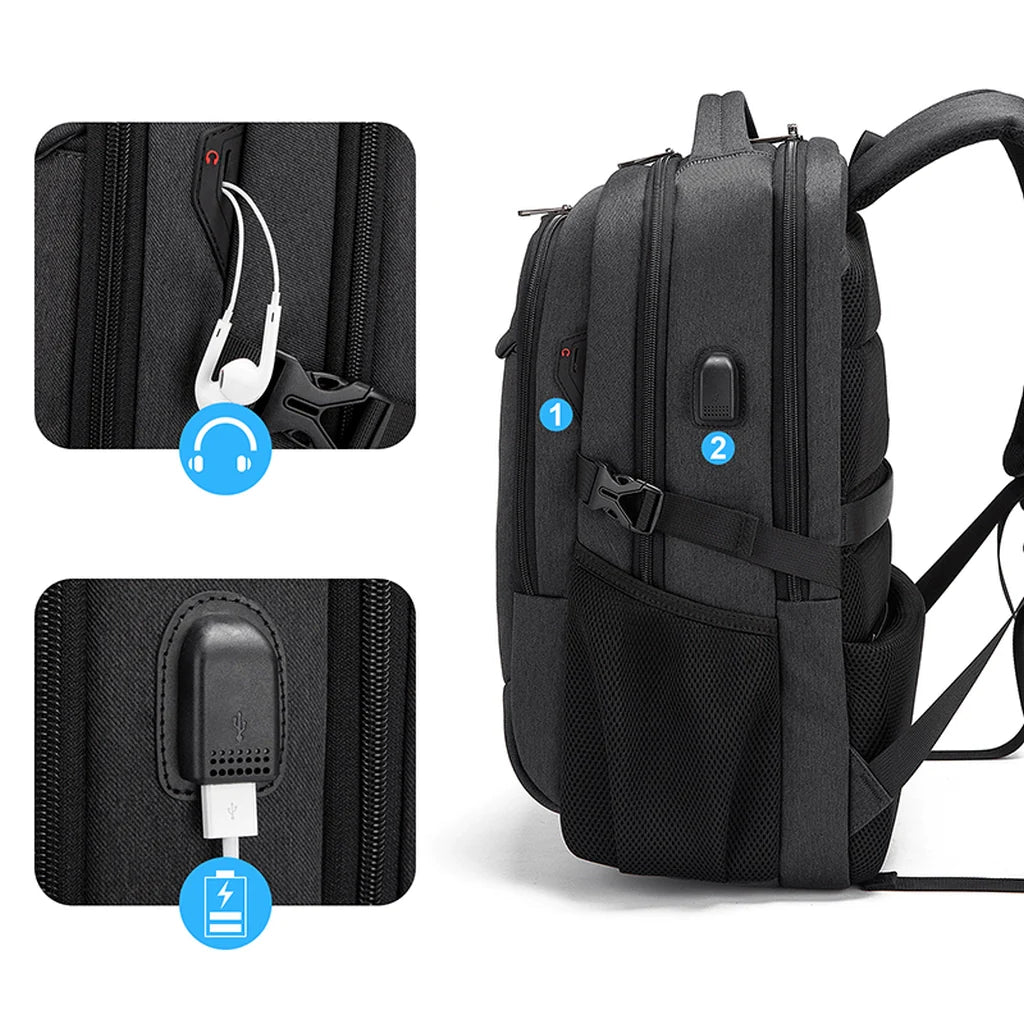 Sac à dos rembourré pour ordinateur portable