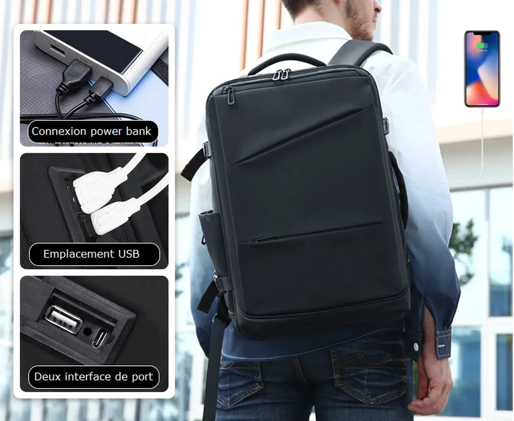 Sac à dos pratique pour homme