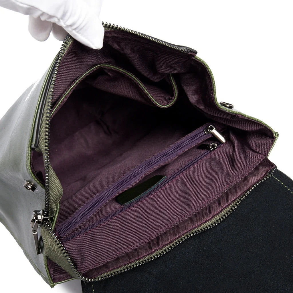 Sac à dos femme élégant en cuir PU