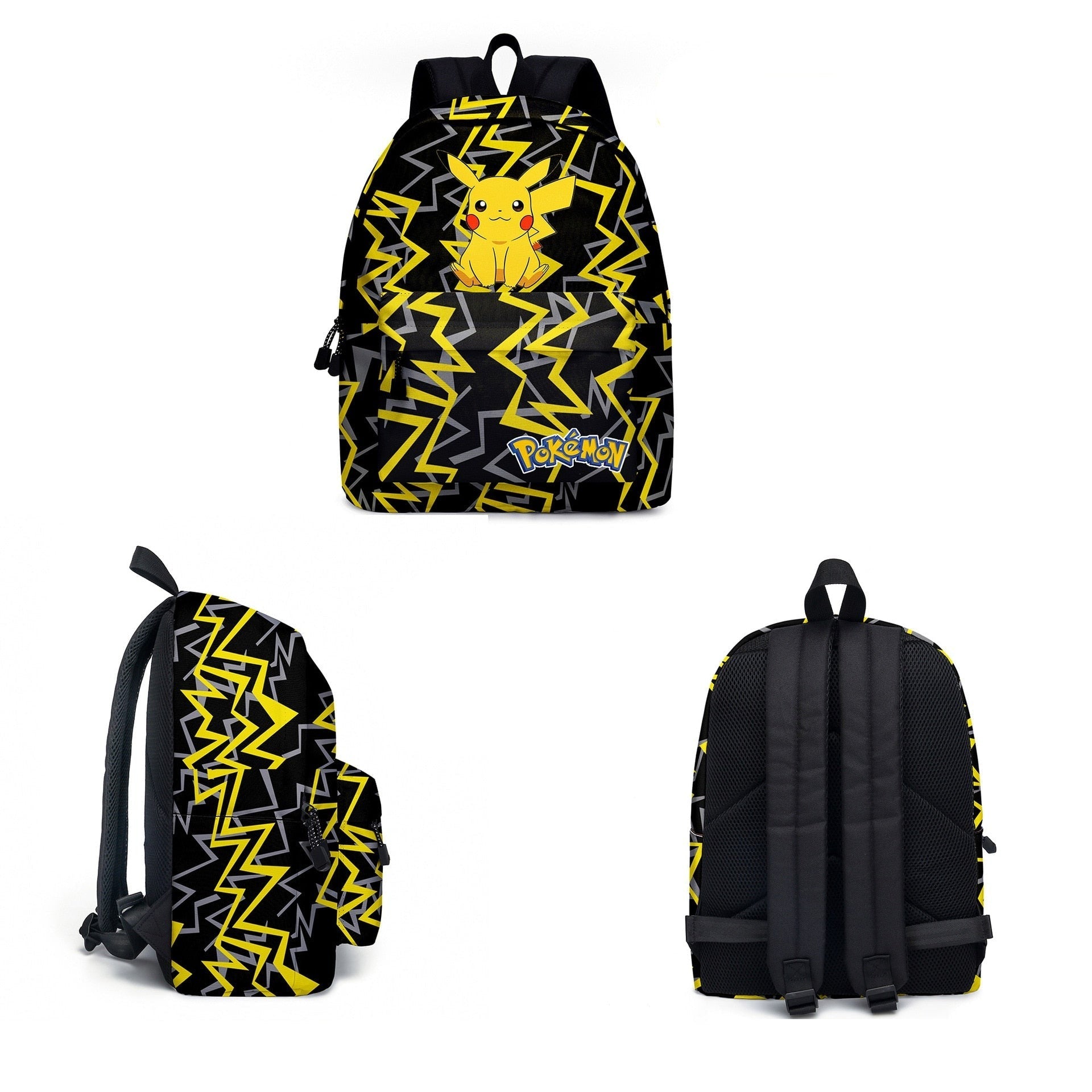 Sac À Dos Pikachu Noir