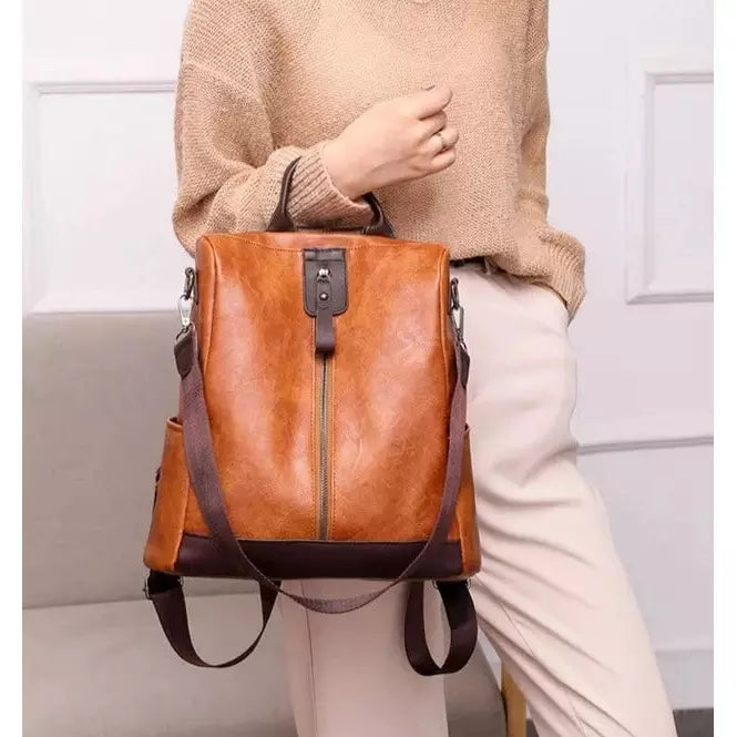 Sac À Dos En Cuir Femme Tendance257