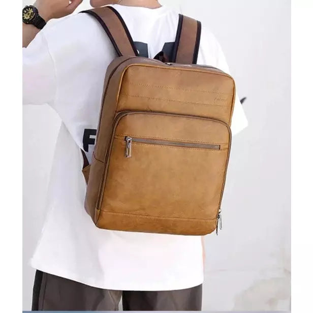 sac à dos en cuir pour homme tendance