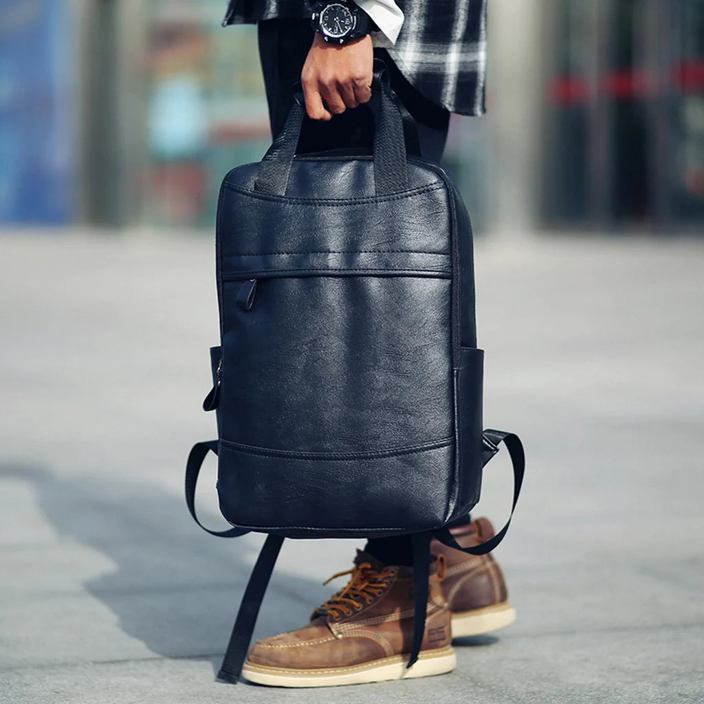 Sac à dos en cuir pour homme pratique et élégant