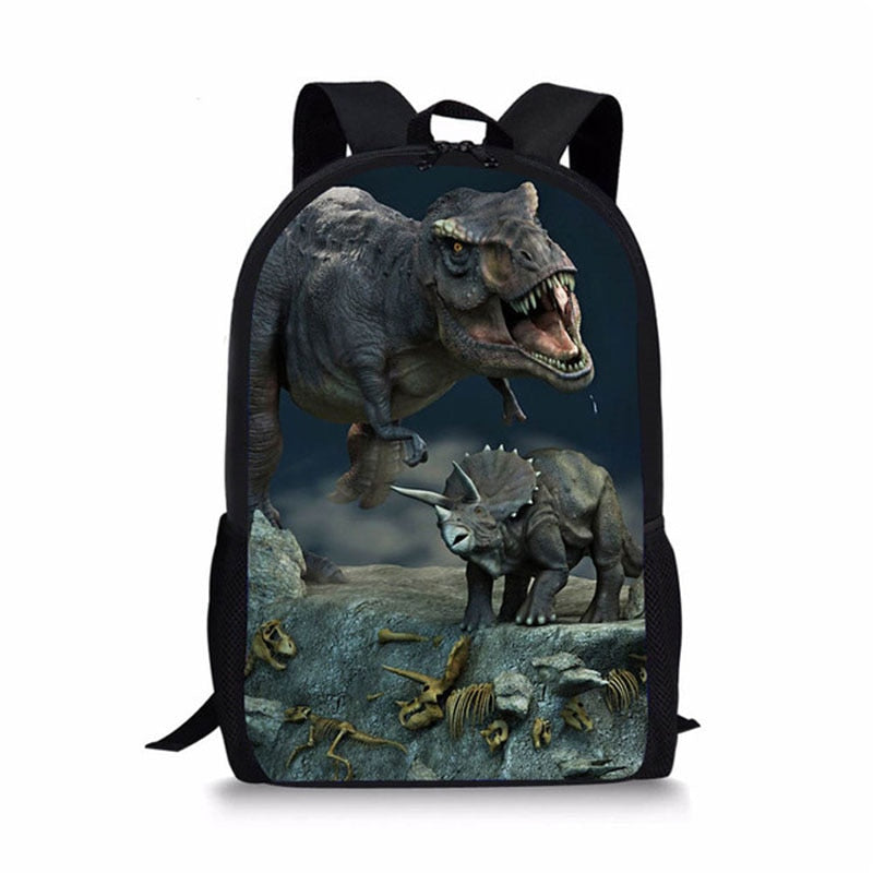 Sac À Dos Avec Dessin Allosaurus