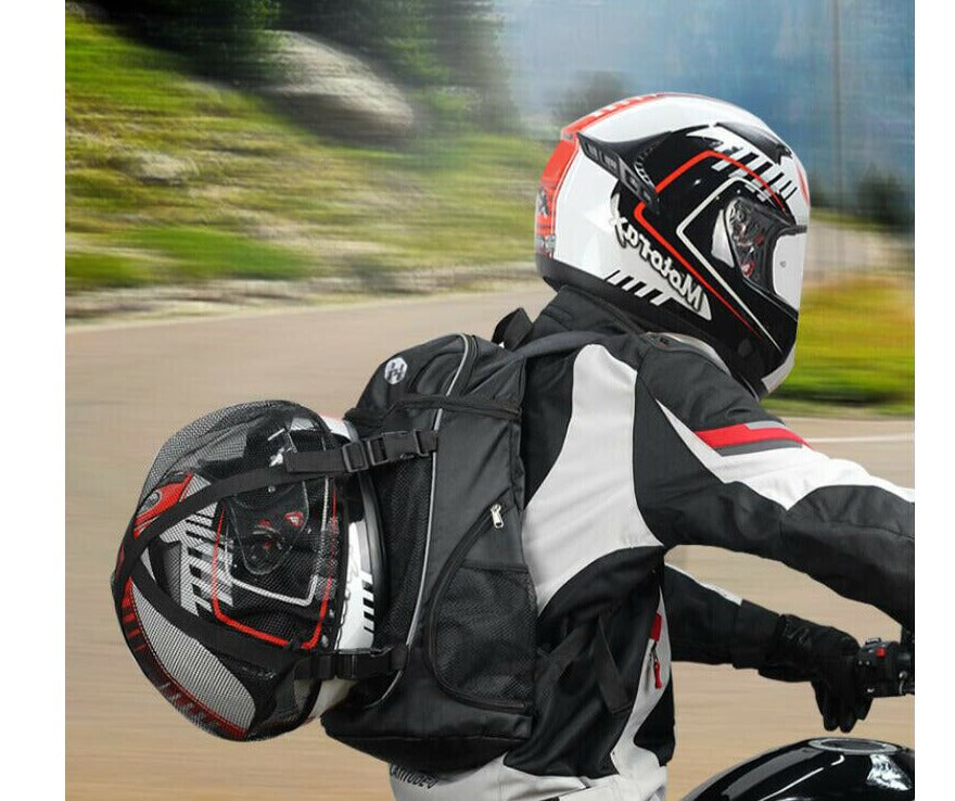 Sac À Dos Étanche Moto Avec Port De Casque