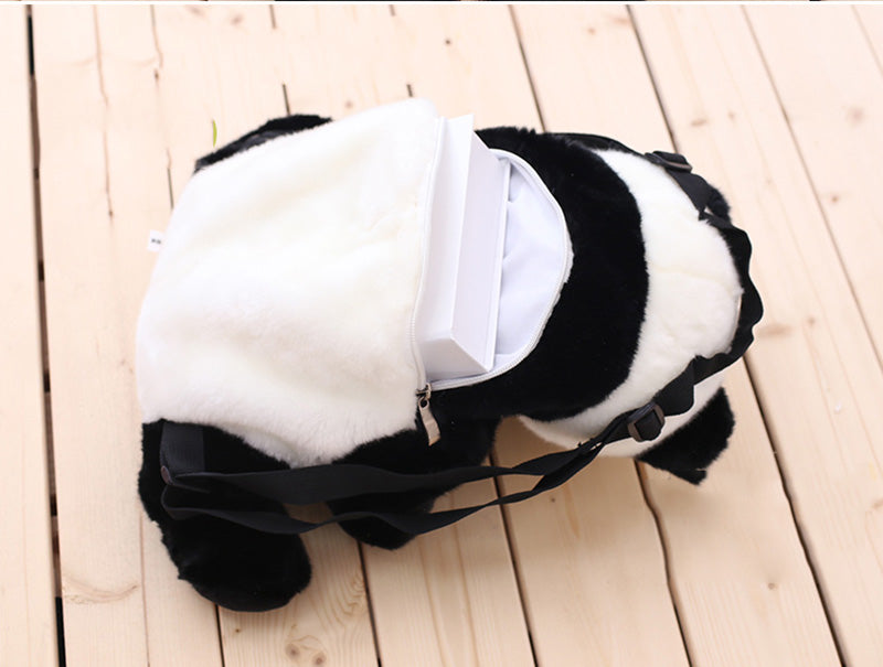 Sac À Dos Peluche Panda Noir Et Blanc60