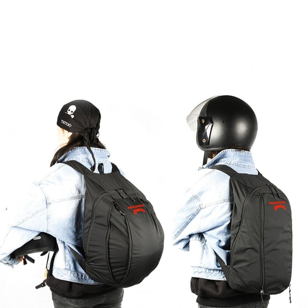 Sac à dos pratique pour casque moto