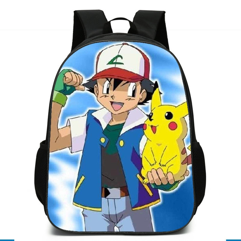 Sac à dos Pikachu et Pokéball en polyester