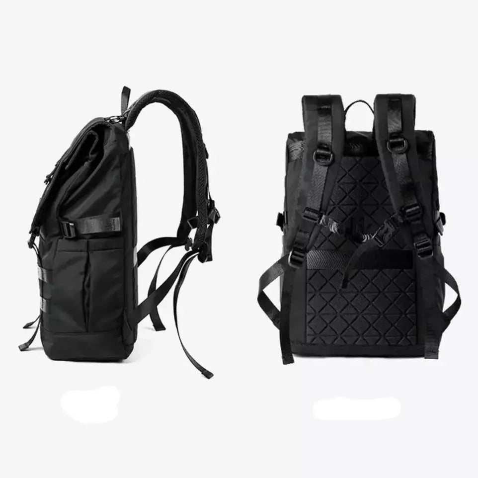 Poche latérale du sac à dos pour homme noir