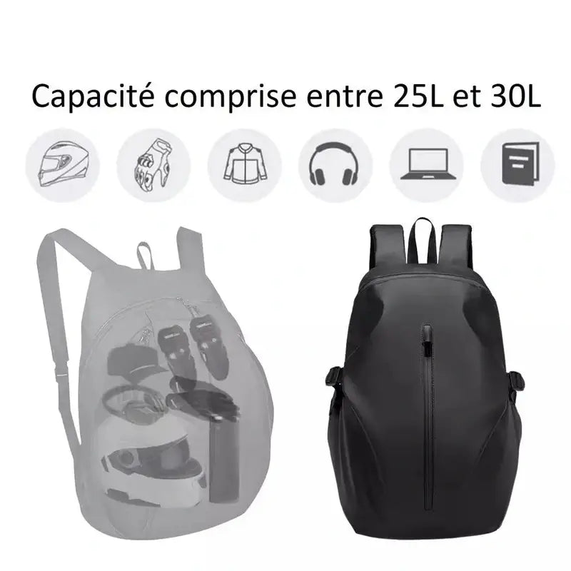 Sac moto ergonomique