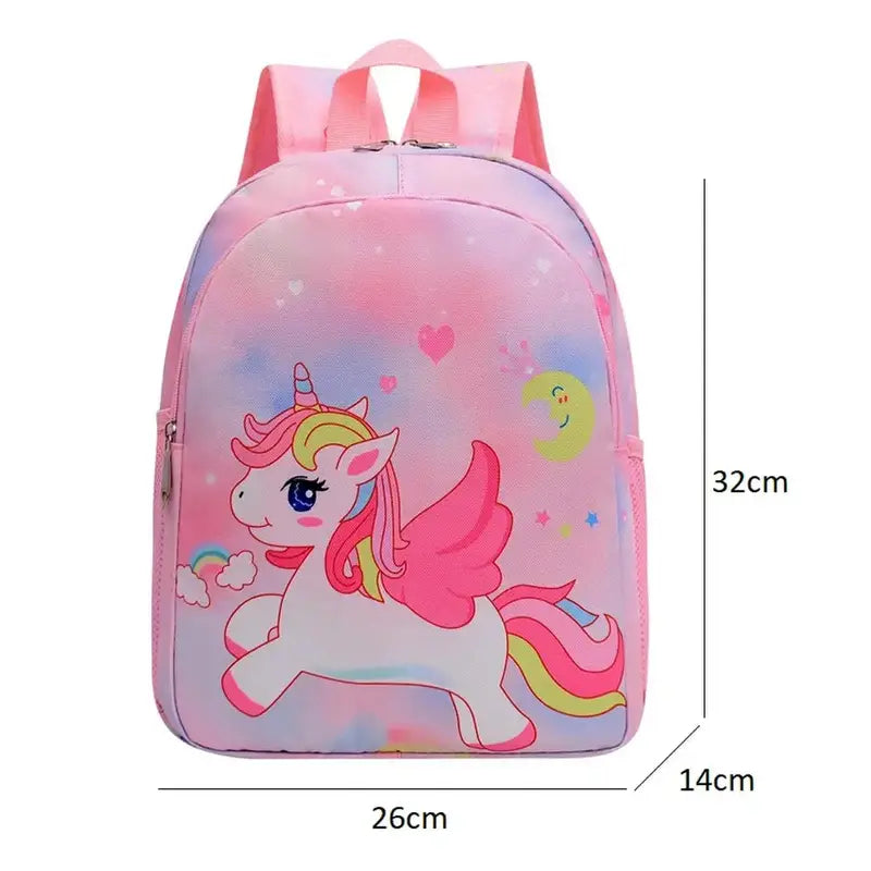 Accessoire scolaire pour fille : sac à dos licorne