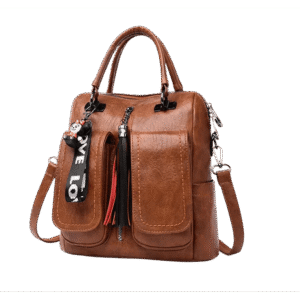 Sac à dos carré cuir