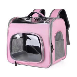 Sac à dos chat transparent