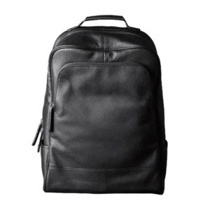 Sac à dos noir cuir véritable